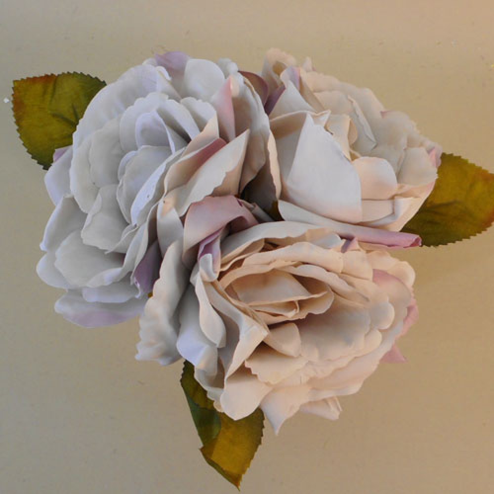 Artificial English Roses Bundle Earl Grey 24cm Artificial Flowers